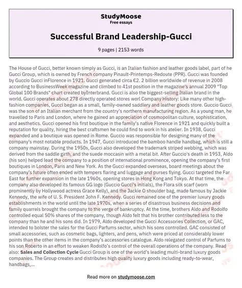 guccio gucci essay|gucci fashion.